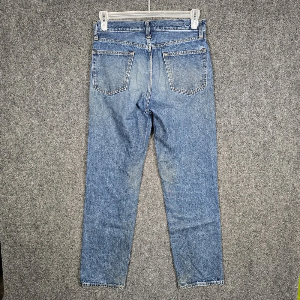 J. Crew Jeans Men's 31x31 Actual  Relaxed Fit Classic Blue Distressed Faded